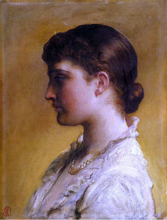  James Sant Portrait of Lillie Langtry - Hand Painted Oil Painting