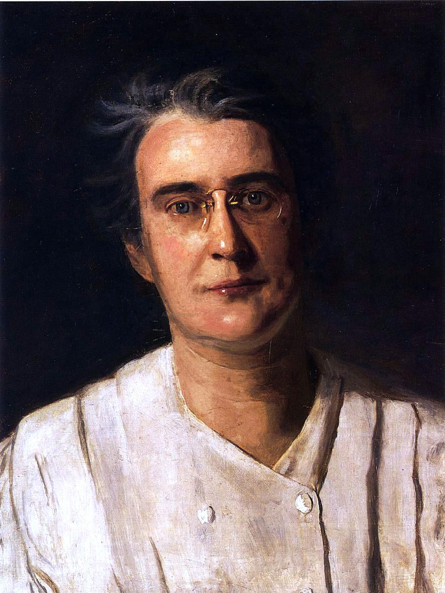  Thomas Eakins Portrait of Lucy Langdon Williams Wilson - Hand Painted Oil Painting