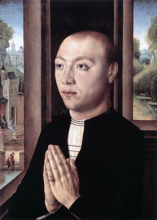  Master of the Legend of St.  Ursula Portrait of Ludovico Portinari - Hand Painted Oil Painting