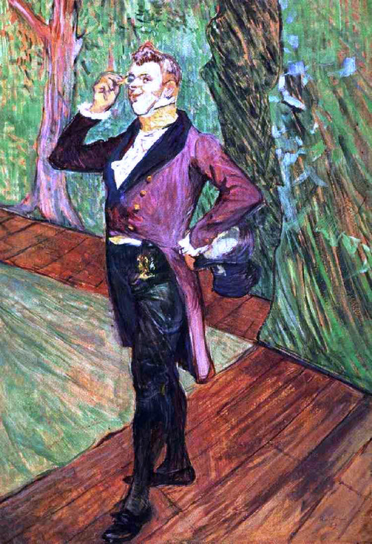  Henri De Toulouse-Lautrec Portrait of M. Samary - Hand Painted Oil Painting