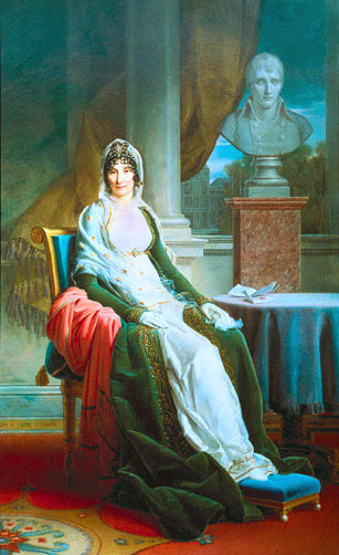  Baron Francois Gerard Portrait of Madame Mere - Hand Painted Oil Painting