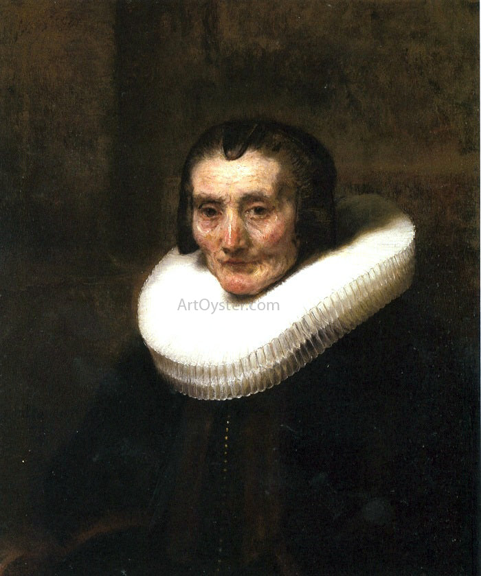  Rembrandt Van Rijn Portrait of Margeretha de Geer - Hand Painted Oil Painting
