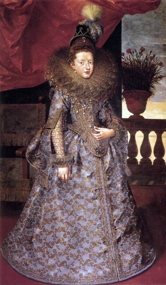  The Younger Frans Pourbus Portrait of Margherita Gonzaga - Hand Painted Oil Painting