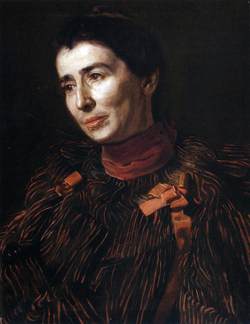  Thomas Eakins Portrait of Mary Adeline Williams - Hand Painted Oil Painting