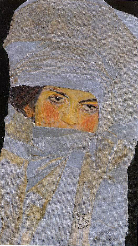  Egon Schiele Portrait of Melanie - Hand Painted Oil Painting