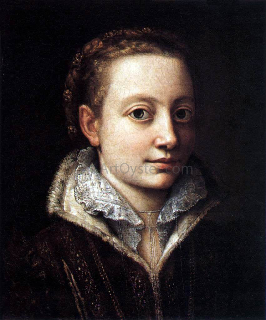  Sofonisba Anguissola Portrait of Minerva Anguissola - Hand Painted Oil Painting