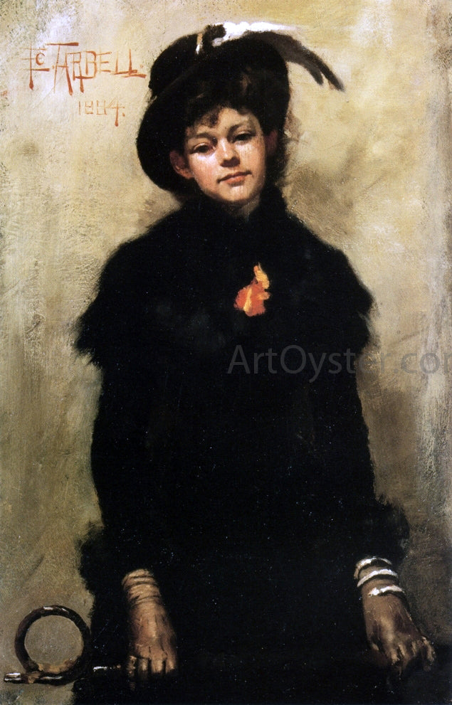 Edmund Tarbell Portrait of Miss McKay - Hand Painted Oil Painting