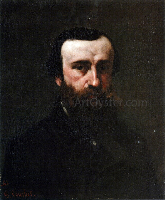  Gustave Courbet Portrait of Monsieur Nicolle - Hand Painted Oil Painting