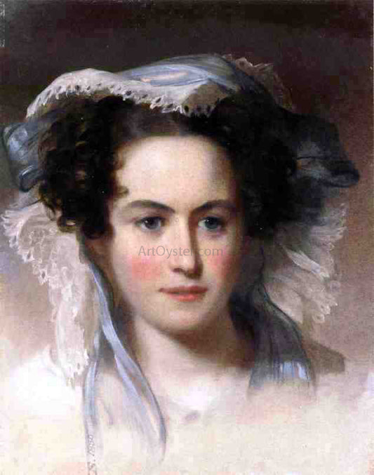  Thomas Sully Portrait of Mrs. C. Ford - Hand Painted Oil Painting