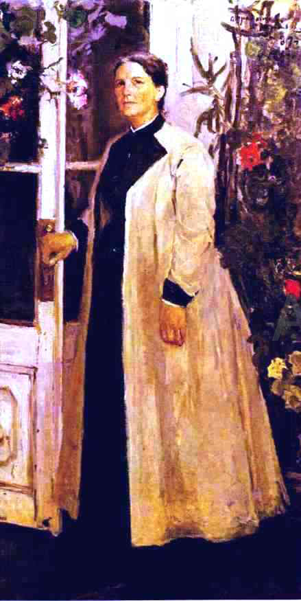  Constantin Alexeevich Korovin Portrait of Olga Orlova. - Hand Painted Oil Painting