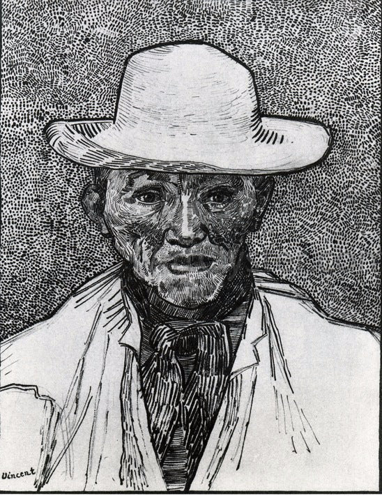  Vincent Van Gogh Portrait of Patience Escalier - Hand Painted Oil Painting