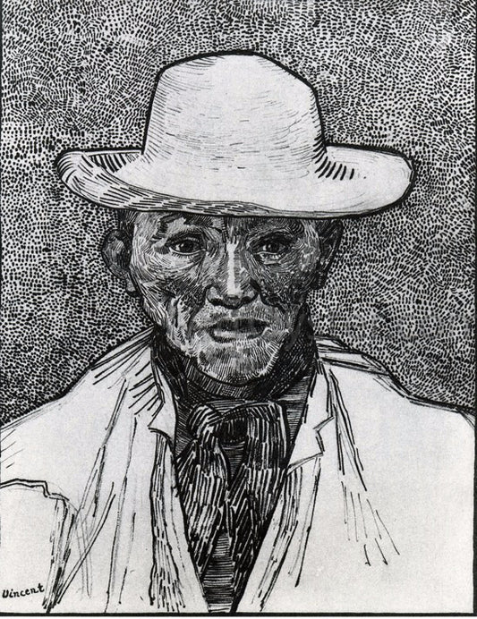  Vincent Van Gogh Portrait of Patience Escalier - Hand Painted Oil Painting