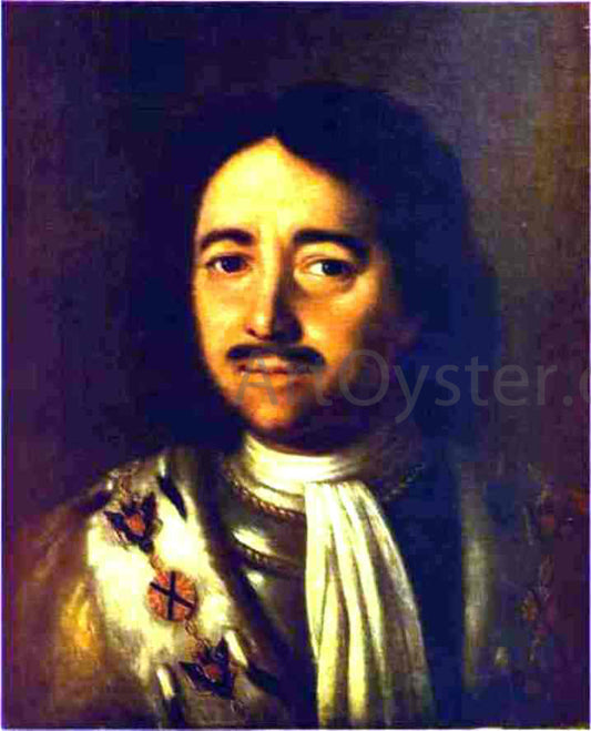  Alexey Petrovich Antropov Portrait of Peter the Great - Hand Painted Oil Painting