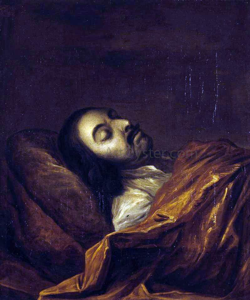  Ivan Nikitich Nikitin Portrait of Peter the Great on his Death-Bed - Hand Painted Oil Painting
