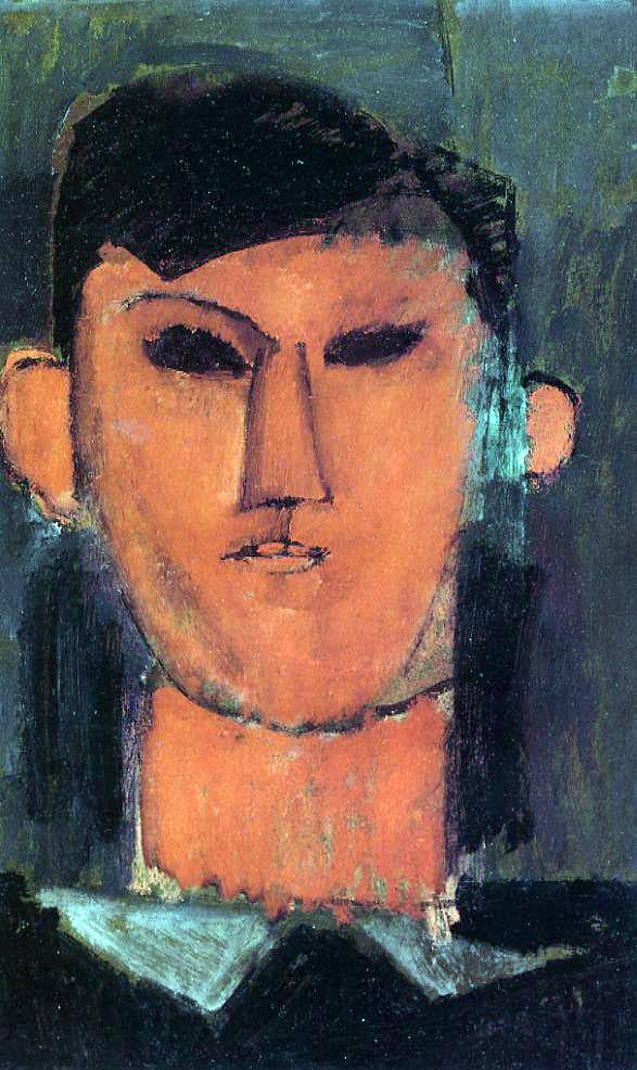  Amedeo Modigliani Portrait of Picasso - Hand Painted Oil Painting