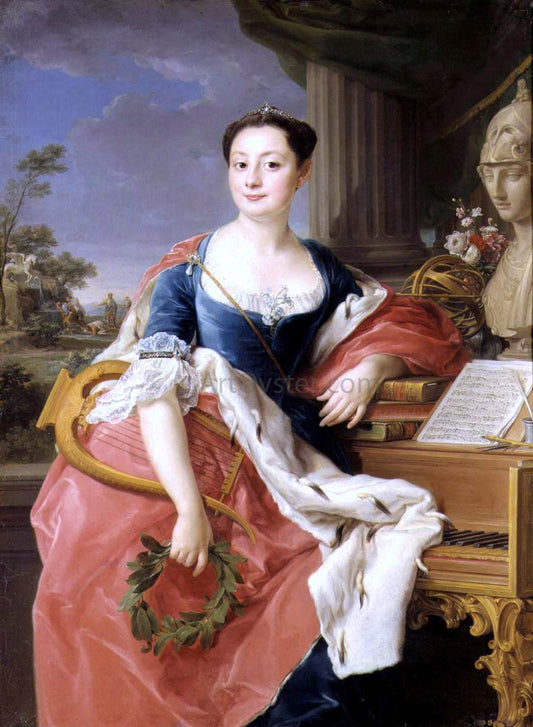  Pompeo Girolamo Batoni Portrait of Princess Giacinta Orsini Buoncampagni Ludovisi - Hand Painted Oil Painting