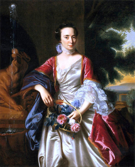  John Singleton Copley Portrait of Rebecca Boylston - Hand Painted Oil Painting
