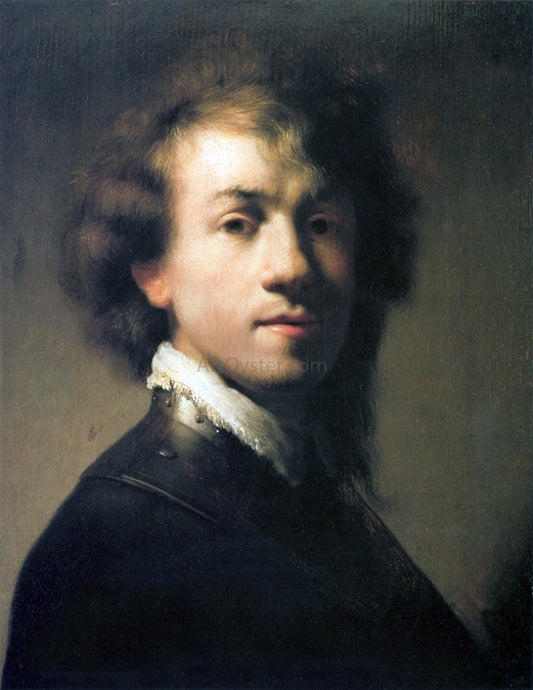  Rembrandt Van Rijn Portrait of Rembwrandt with Gorget - Hand Painted Oil Painting