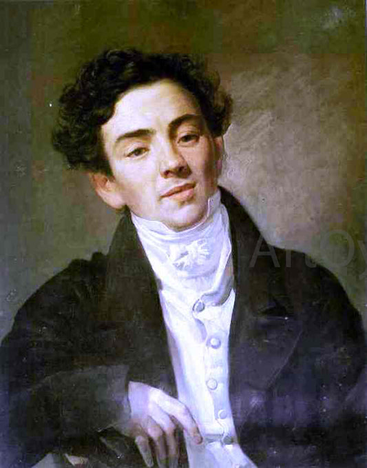  Karl Pavlovich Brulloff Portrait of the Actor A.N.Ramazanov - Hand Painted Oil Painting