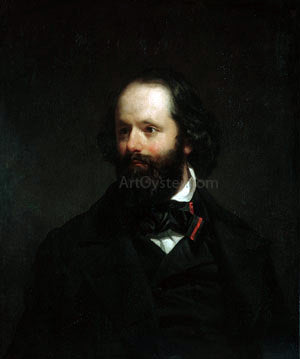  Charles Loring Elliott Portrait of the Artist - Hand Painted Oil Painting