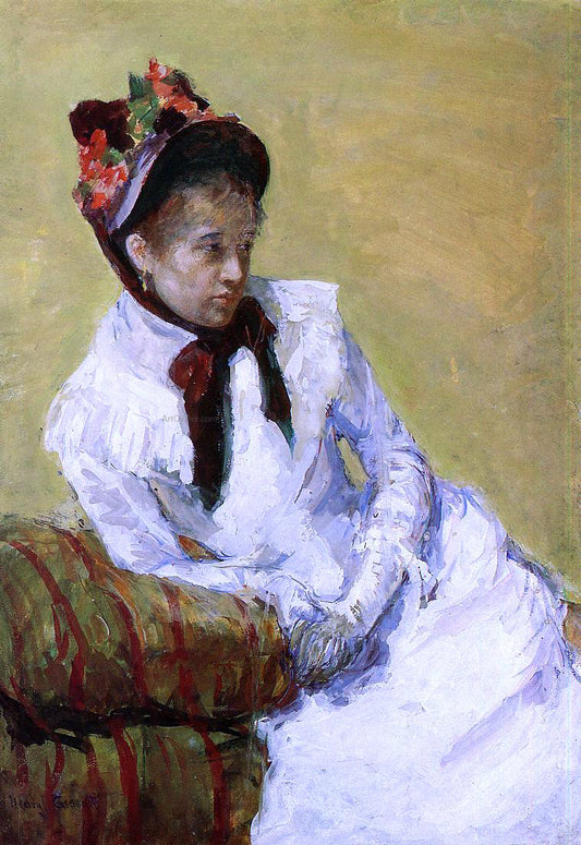  Mary Cassatt Portrait of the Artist - Hand Painted Oil Painting
