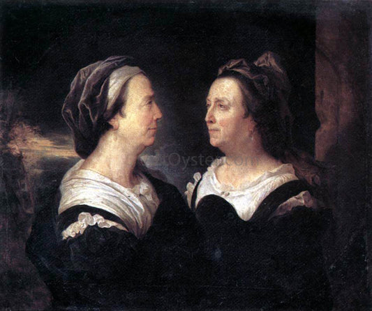  Hyacinthe Rigaud Portrait of the Artist's Mother - Hand Painted Oil Painting