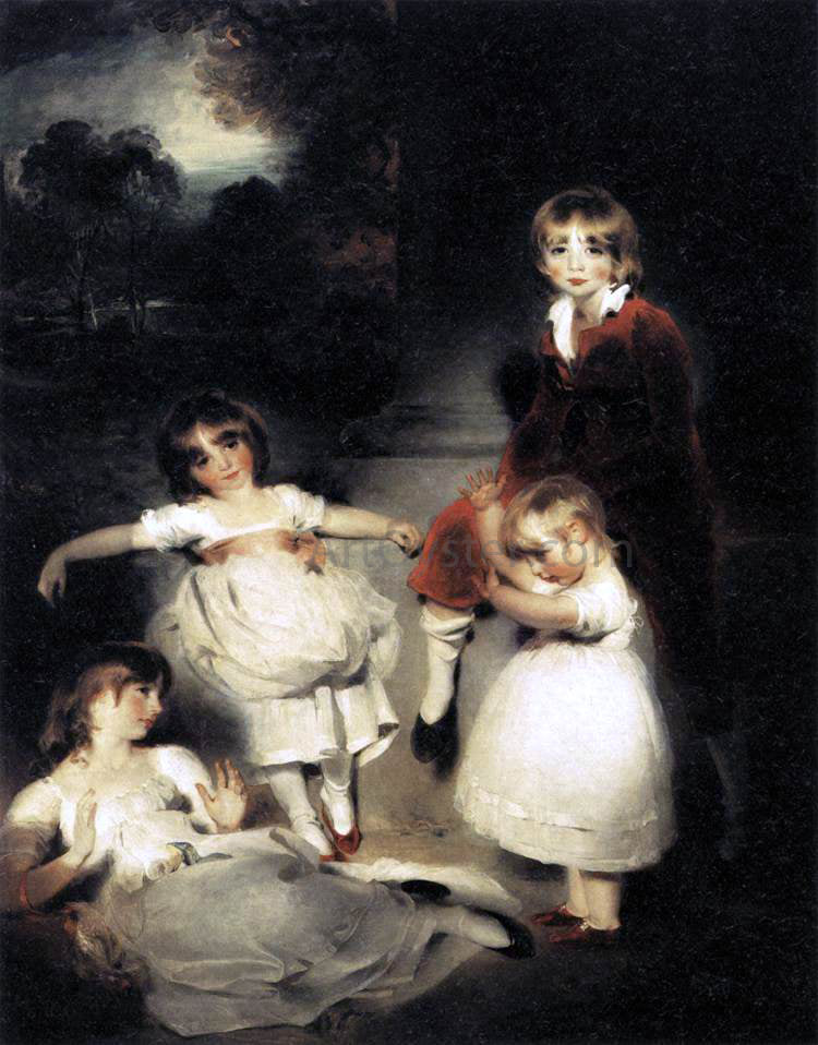  Sir Thomas Lawrence Portrait of the Children of John Angerstein - Hand Painted Oil Painting