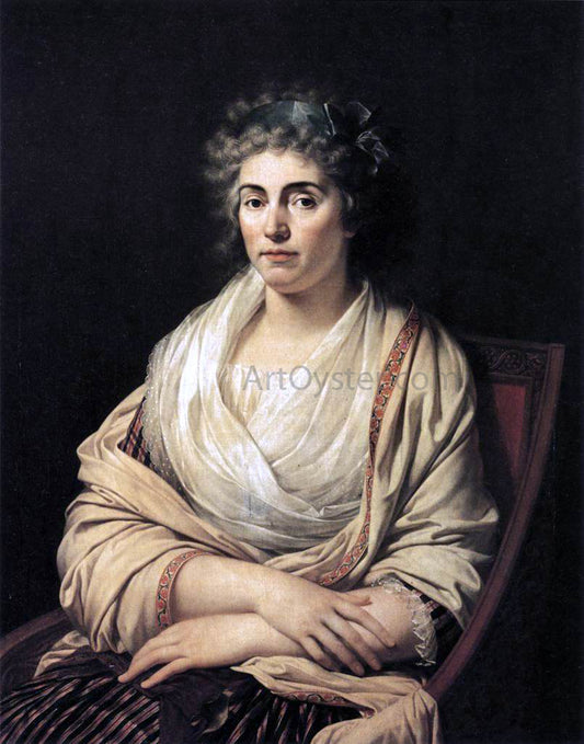  Francois-Xavier Fabre Portrait of the Countess d'Albany - Hand Painted Oil Painting