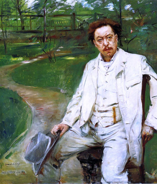  Lovis Corinth Portrait of the Pianist Conrad Ansorge - Hand Painted Oil Painting