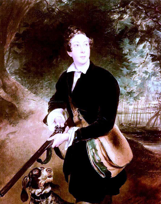  Karl Pavlovich Brulloff Portrait of the Poet and Playwright Alexey Tolstoy as a Youth - Hand Painted Oil Painting