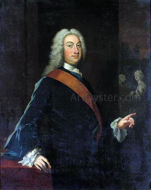  Joseph Highmore Portrait of Thomas Fermor - Hand Painted Oil Painting