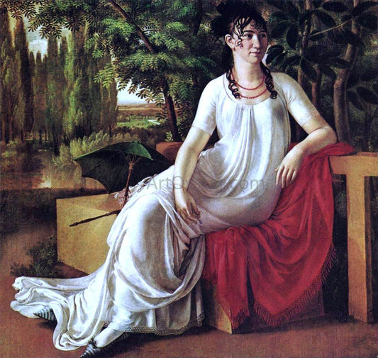 Christian Gottlieb Schick Portrait of Wilhelmine Cotta - Hand Painted Oil Painting