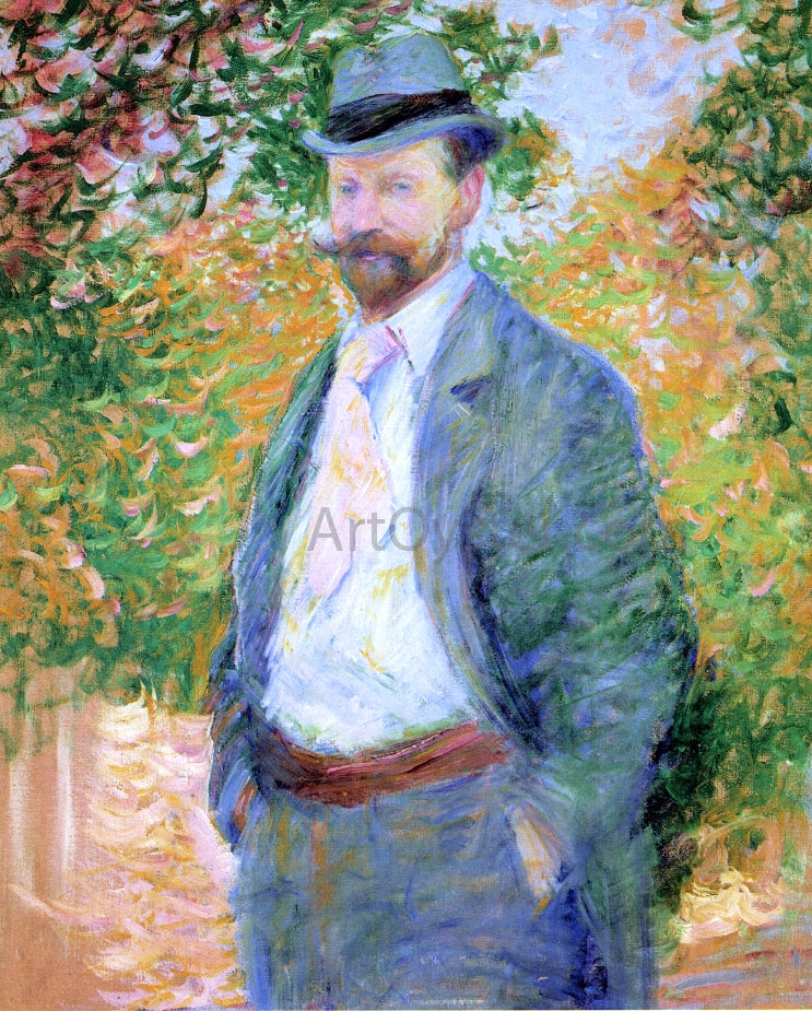  Theodore Earl Butler Portrait of William H. Hurt, Giverny, 1897 - Hand Painted Oil Painting