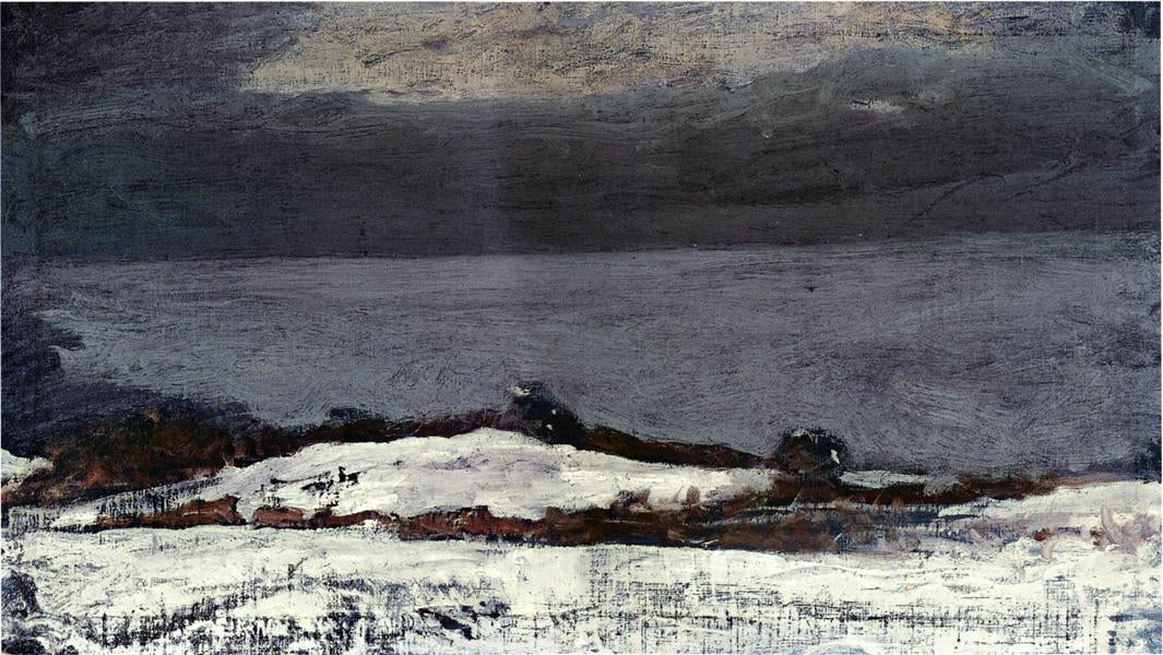  Winslow Homer Prout's Neck in Winter - Hand Painted Oil Painting