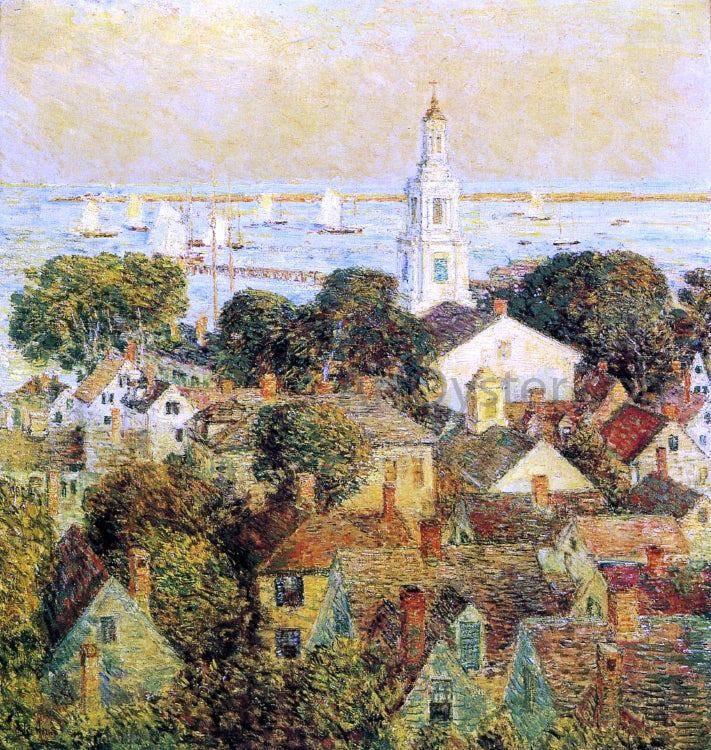  Frederick Childe Hassam Provincetown - Hand Painted Oil Painting