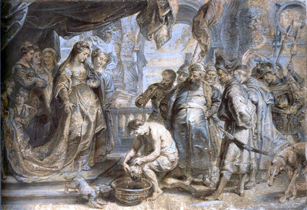  Peter Paul Rubens Queen Tomyris with the Head of Cyrus - Hand Painted Oil Painting