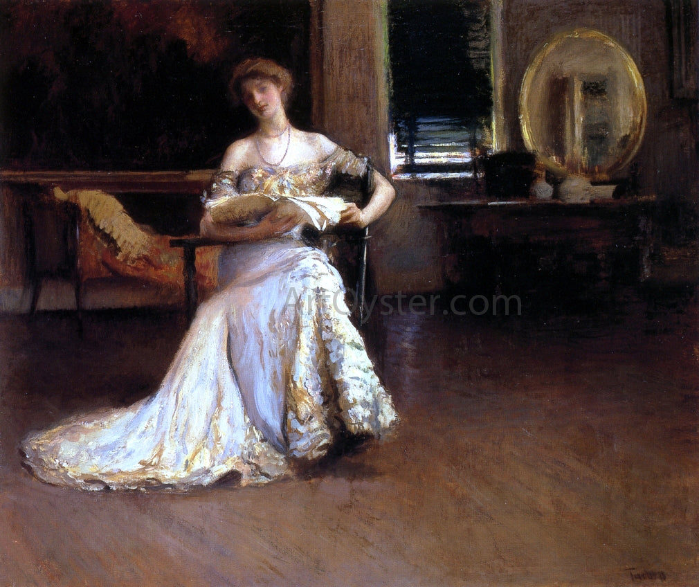  Edmund Tarbell Quiet Afternoon (also known as The Rehearsal) - Hand Painted Oil Painting