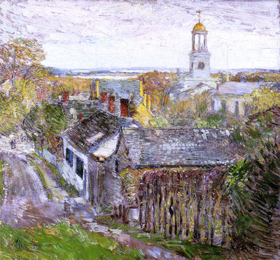  Frederick Childe Hassam Quincy, Massachusetts - Hand Painted Oil Painting