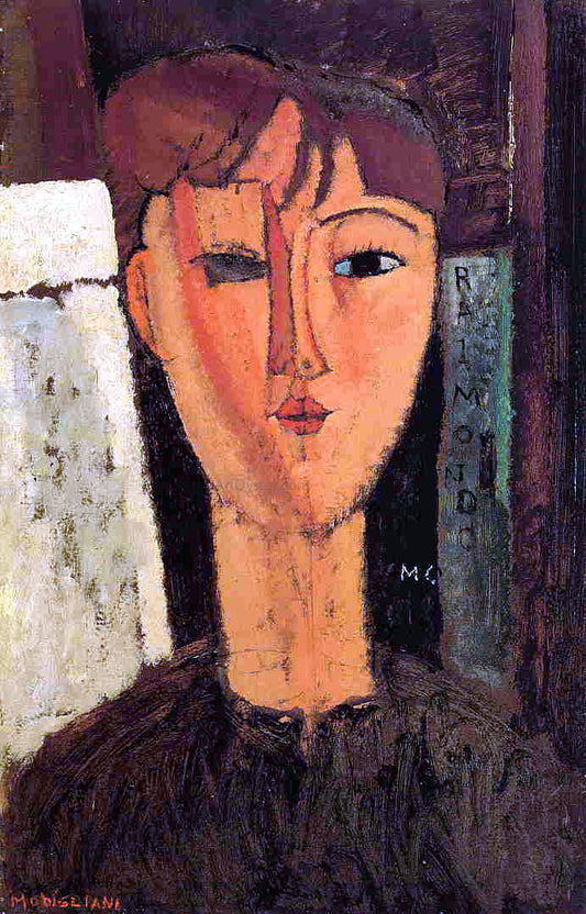  Amedeo Modigliani Raimondo - Hand Painted Oil Painting