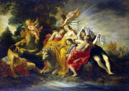  I Cornelis Schut Rape of Europa - Hand Painted Oil Painting