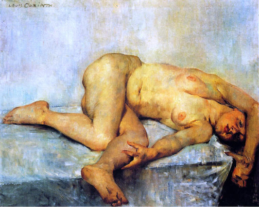  Lovis Corinth Reclining Female Nude - Hand Painted Oil Painting