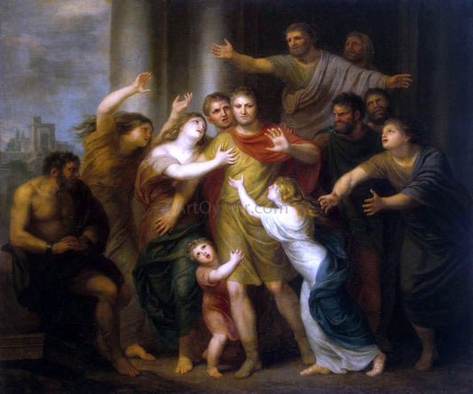  Andries Cornelis Lens Regulus Returning to Carthage - Hand Painted Oil Painting
