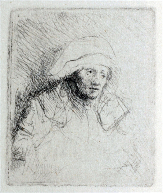  Rembrandt Van Rijn Rembrandt's Wife - Dying - Hand Painted Oil Painting