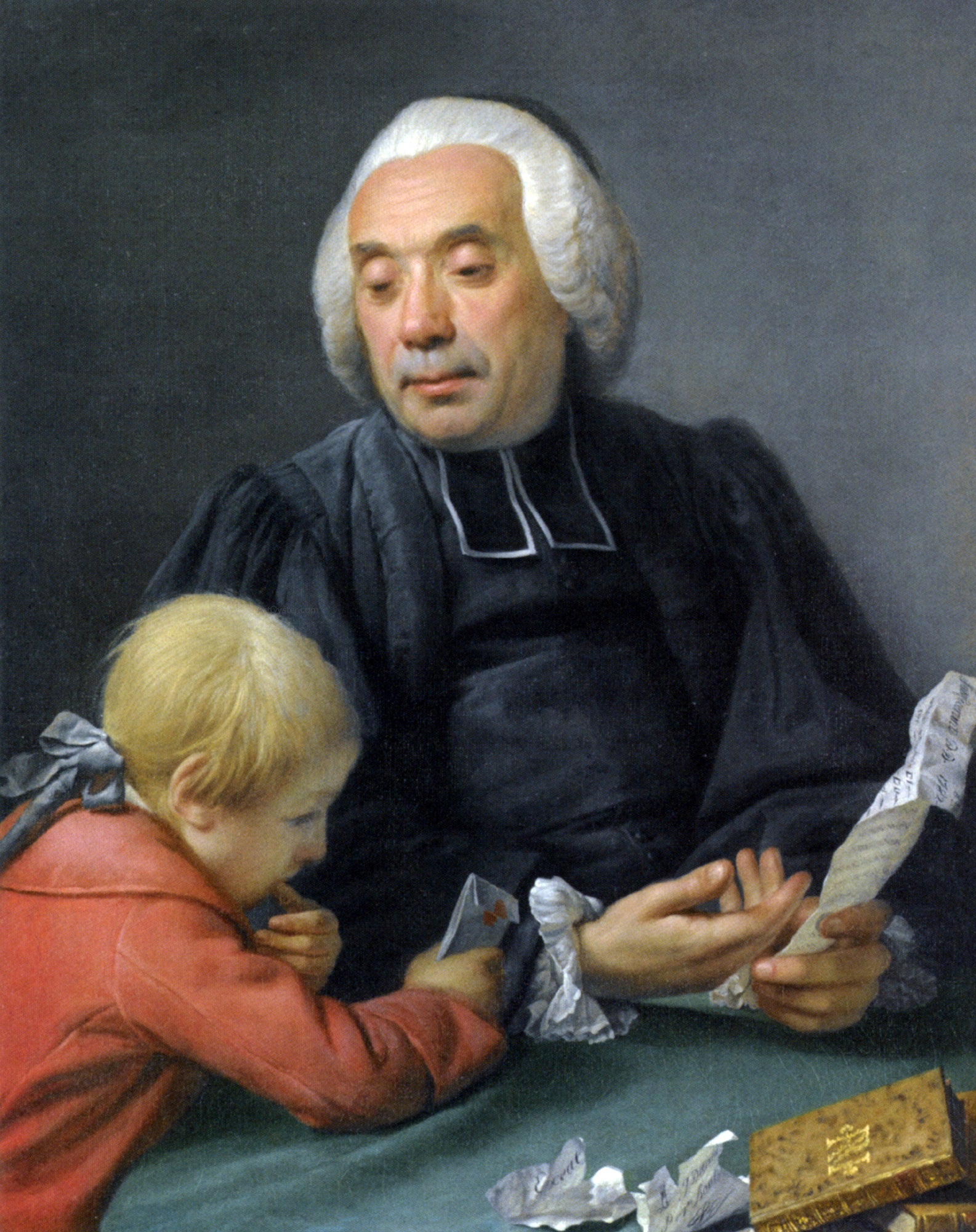  Francois Brossardde Beaulieu Remonstrance Aventuree - Hand Painted Oil Painting