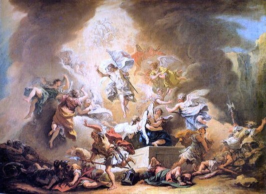  Sebastiano Ricci Resurrection - Hand Painted Oil Painting