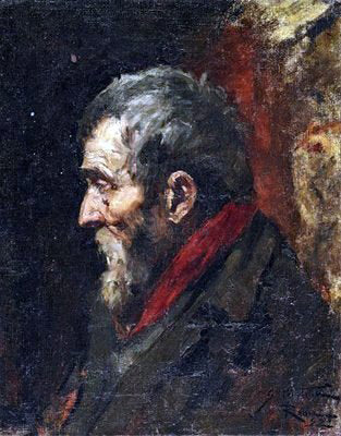  Segundo Matilla Marina Retrato de Anciano - Hand Painted Oil Painting