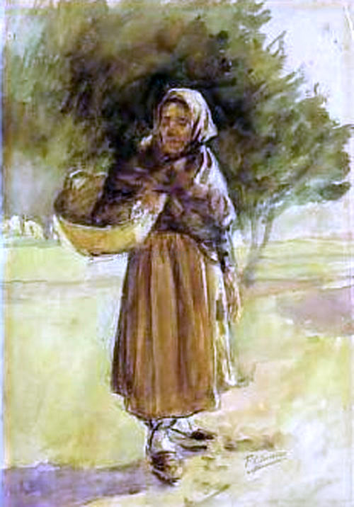  Francisco Gimeno Arasa Retrato de Mujer - Hand Painted Oil Painting