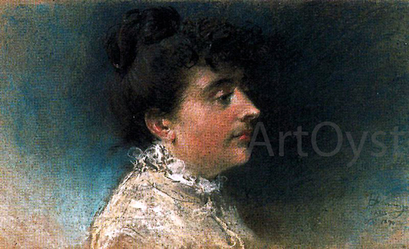  Francisco Domingo Marques Retrato de su Mujer - Hand Painted Oil Painting