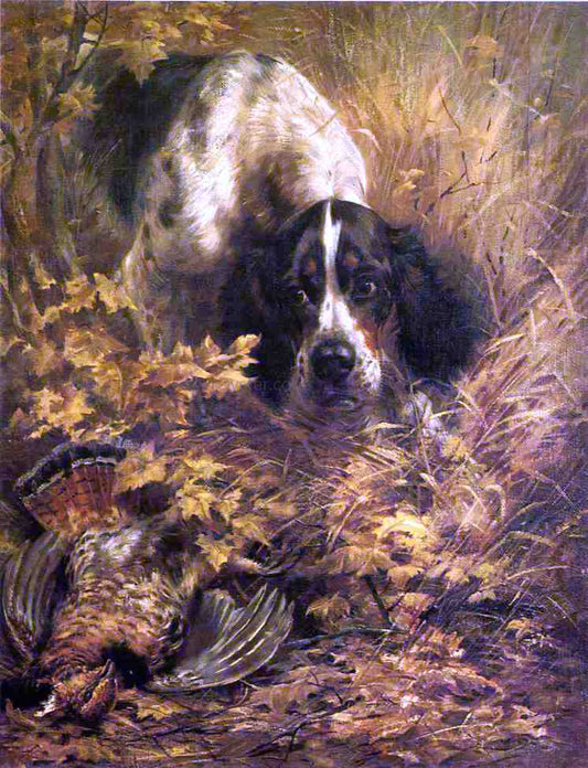  Edmond H Osthaus Retrieving - Hand Painted Oil Painting