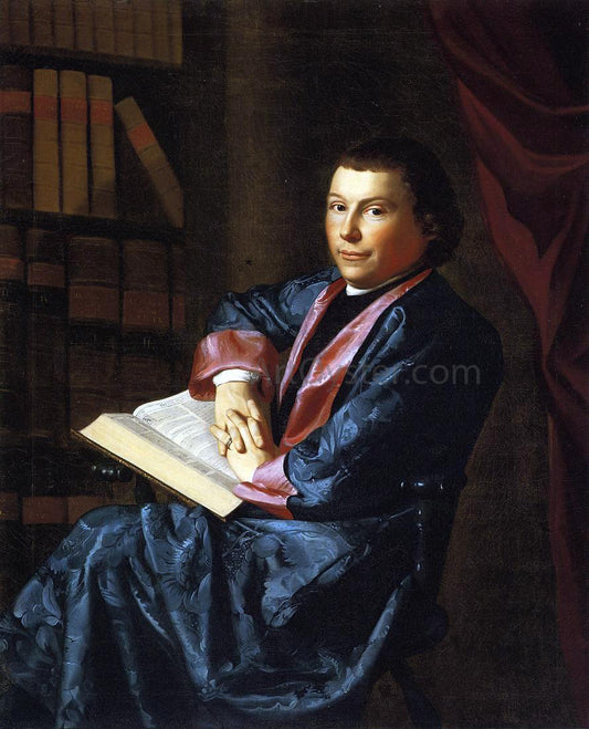  John Singleton Copley Reverend Thomas Cary - Hand Painted Oil Painting